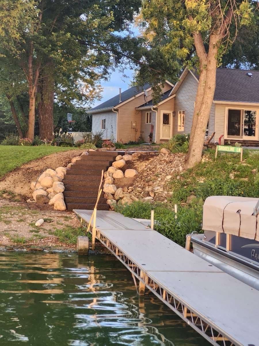 Safe and Beautiful Steps Down to Lake Byllseby image