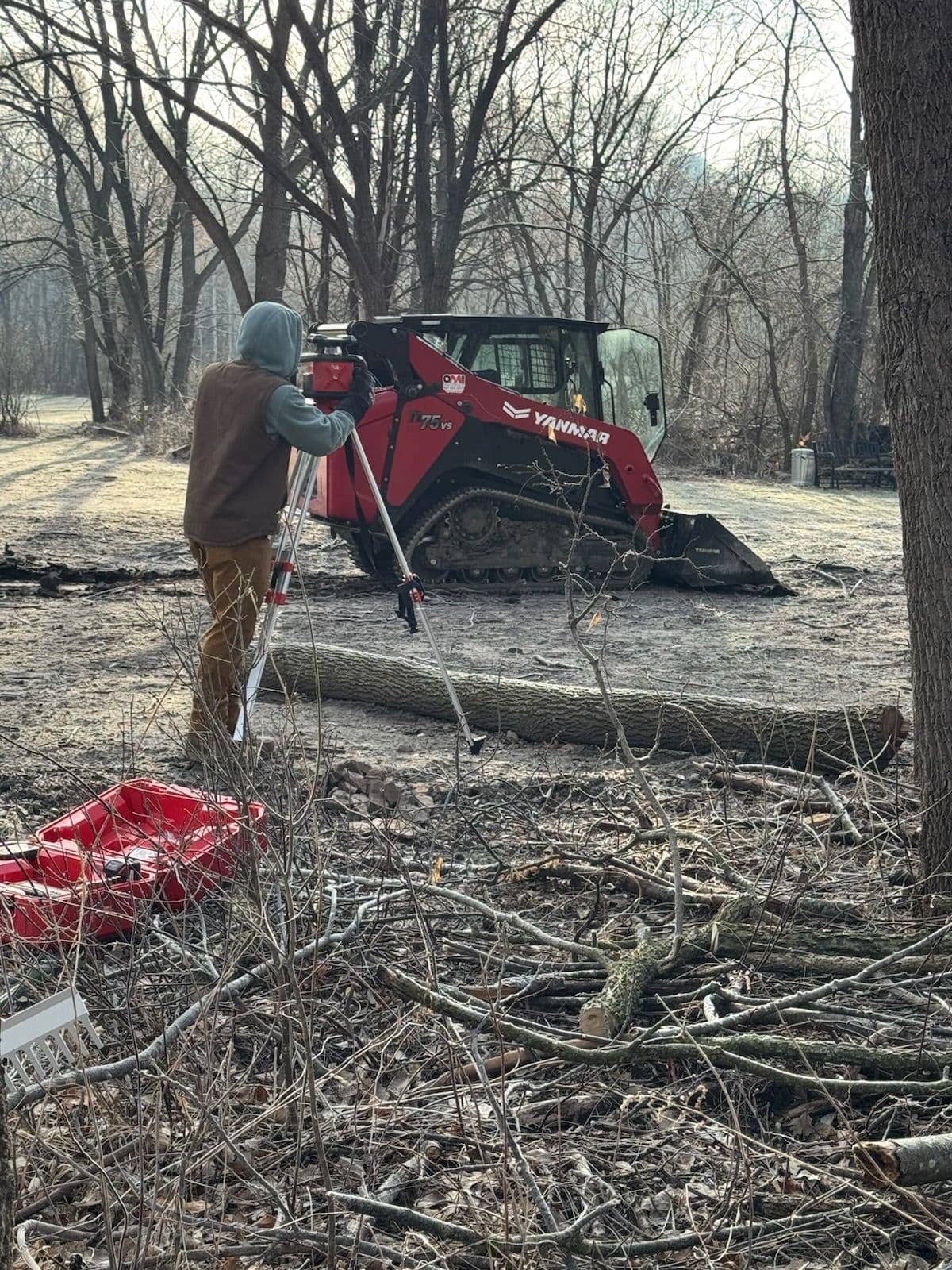 Project Setting Up Precision Grades in Cannon Falls image