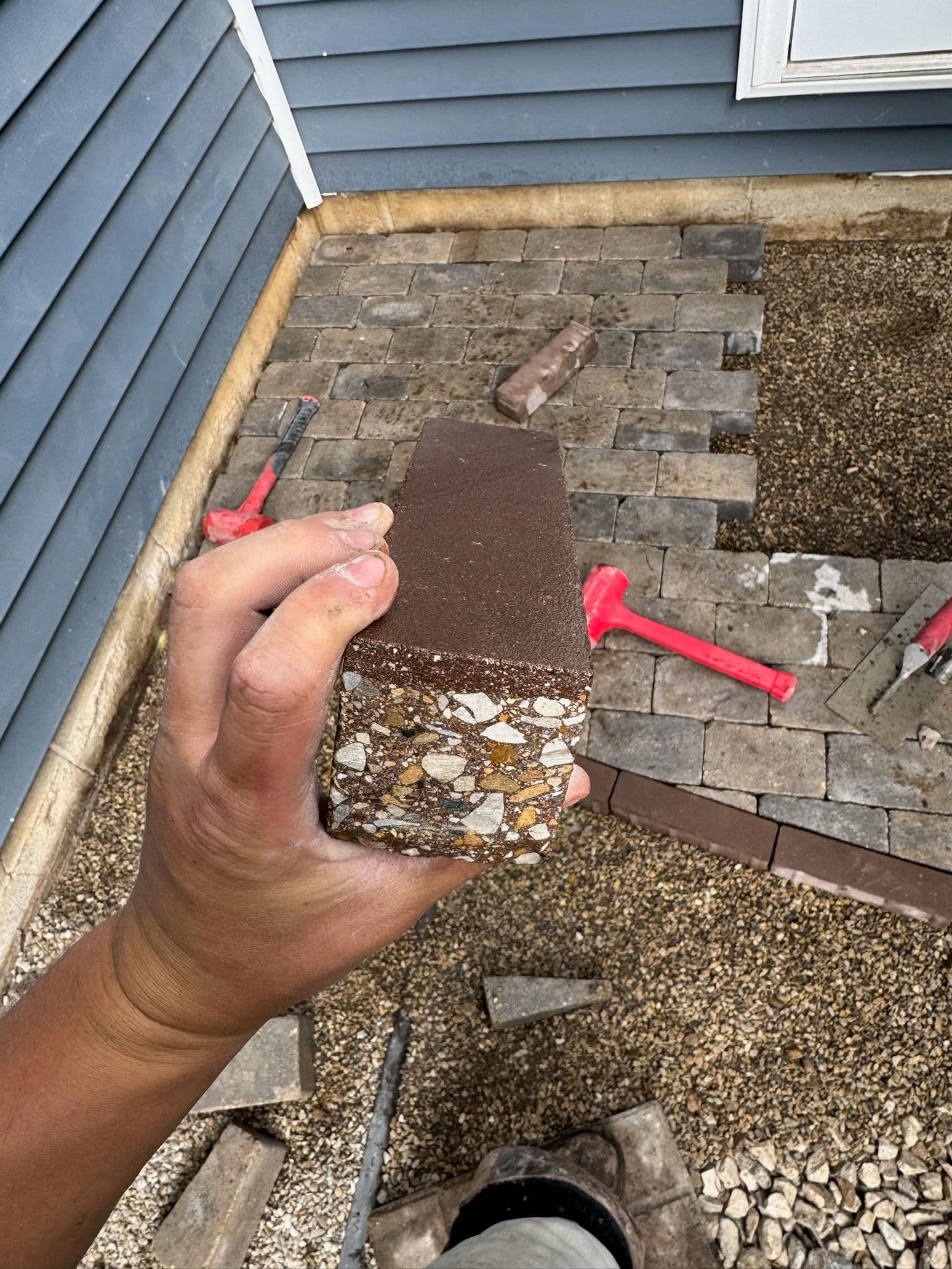 Stunning Unilock Paver Upgrade in Outdoor Space image